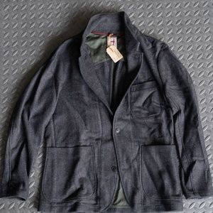 Relwen Heritage Trap Blazer Gray/Black Twill L